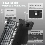 M96 Wireless RGB Gaming Keyboard Dual Mode 2