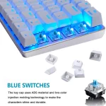 Ziyou Lang Blue LED Gaming Keyboard Set 3