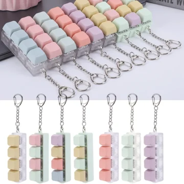 Mechanical Keyboard Keychain Fidget Toy 1