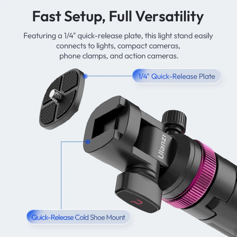 Ulanzi MT-89 2M Quick Release Tripod Stand 3 Ulanzi MT-89 2M Quick Release Tripod Stand 3