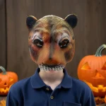 Tiger Full Head Latex Halloween Cosplay Mask 3