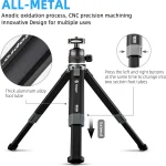 Fotopro Compact Aluminum Mini Tripod 4