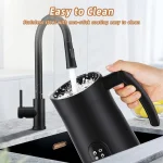 4 in 1 Electric Milk Frother and Steamer 350ml 5