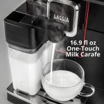 Black Super Automatic Espresso Machine 4