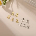 Stainless Steel Cat Flower Owl Star Pendants 2