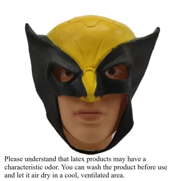 Latex Masquerade Helmet Mask for Halloween Cosplay 2 | PricZone