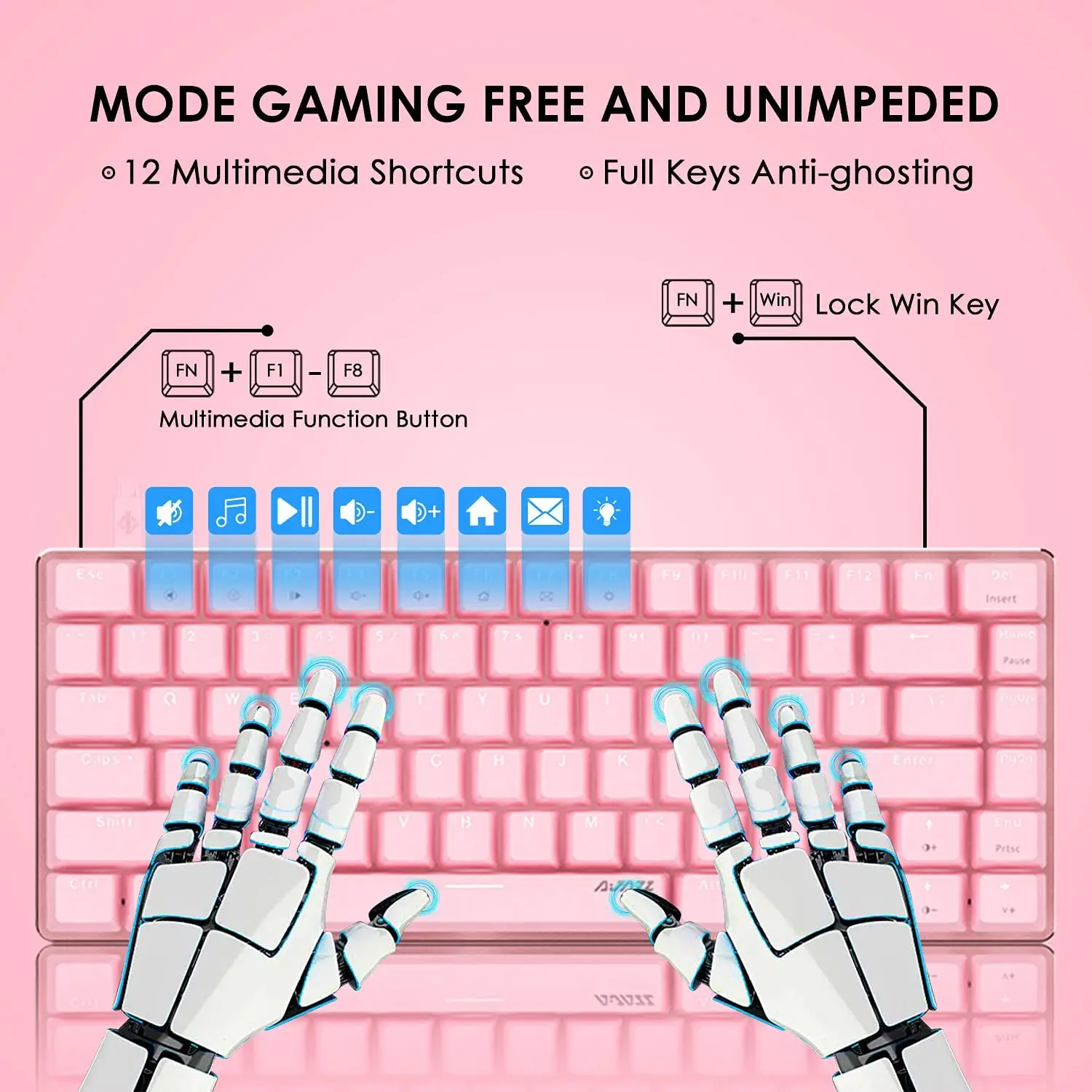 Ajazz AK33 Compact Gaming Keyboard 6 Ajazz AK33 Compact Gaming Keyboard 6