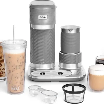 Latte Lux 4-in-1 Iced Hot Coffee Maker Frother 1