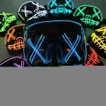 LED Purge Glow Mask for Halloween Cosplay 3