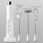3-in-1 Wireless Handheld Milk Frother 3