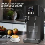 Dual Wand Electric Milk Frother 2200W Machine 6