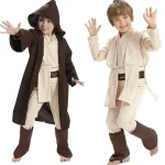 Kids Jedi Knight Costume Set Anakin Obi Wan 1