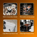 TC530 Espresso Machine with Grinder 6