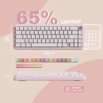 YUNZII B68 Wireless Mechanical Keyboard 6