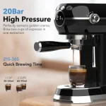 Compact 20-Bar Espresso Coffee Maker 3
