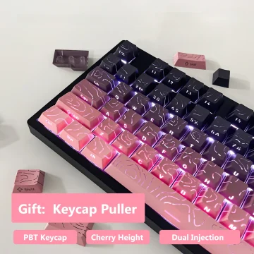 Cherry Height Side Print Keycap Set 1