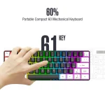 RGB Wired Game Keyboard Waterproof Portable 2
