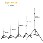 Adjustable 200cm Photography Light Tripod Stand 1