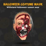 Creepy Old Man Latex Mask for Horror Cosplay 2