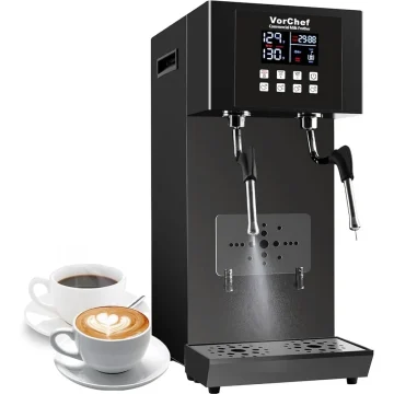 Dual Wand Electric Milk Frother 2200W Machine 2