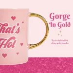 Ceramic Coffee Mug and Electric Frother Set 16oz 4