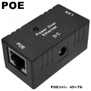 POE Injector Splitter 1000Mbps for IP Cameras 1