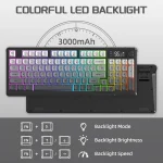 M96 Wireless RGB Gaming Keyboard Dual Mode 5