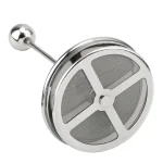 Stainless Steel Double Mesh Milk Frother 400/800ml 2