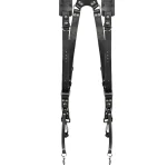 Adjustable Leather Dual Camera Strap 6