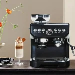 20 Bar Espresso Maker with Grinder and Frother 6