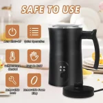 4 in 1 Electric Milk Frother and Steamer 350ml 3