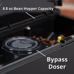 Black Super Automatic Espresso Machine 6