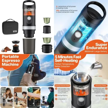 Portable Electric Espresso Maker for Travel 1