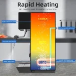 Dual Wand Electric Milk Frother 2200W Machine 4