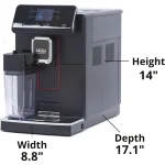 Black Super Automatic Espresso Machine 3
