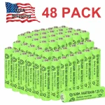48PCS AA NiMH Rechargeable Batteries 33600mAh 1