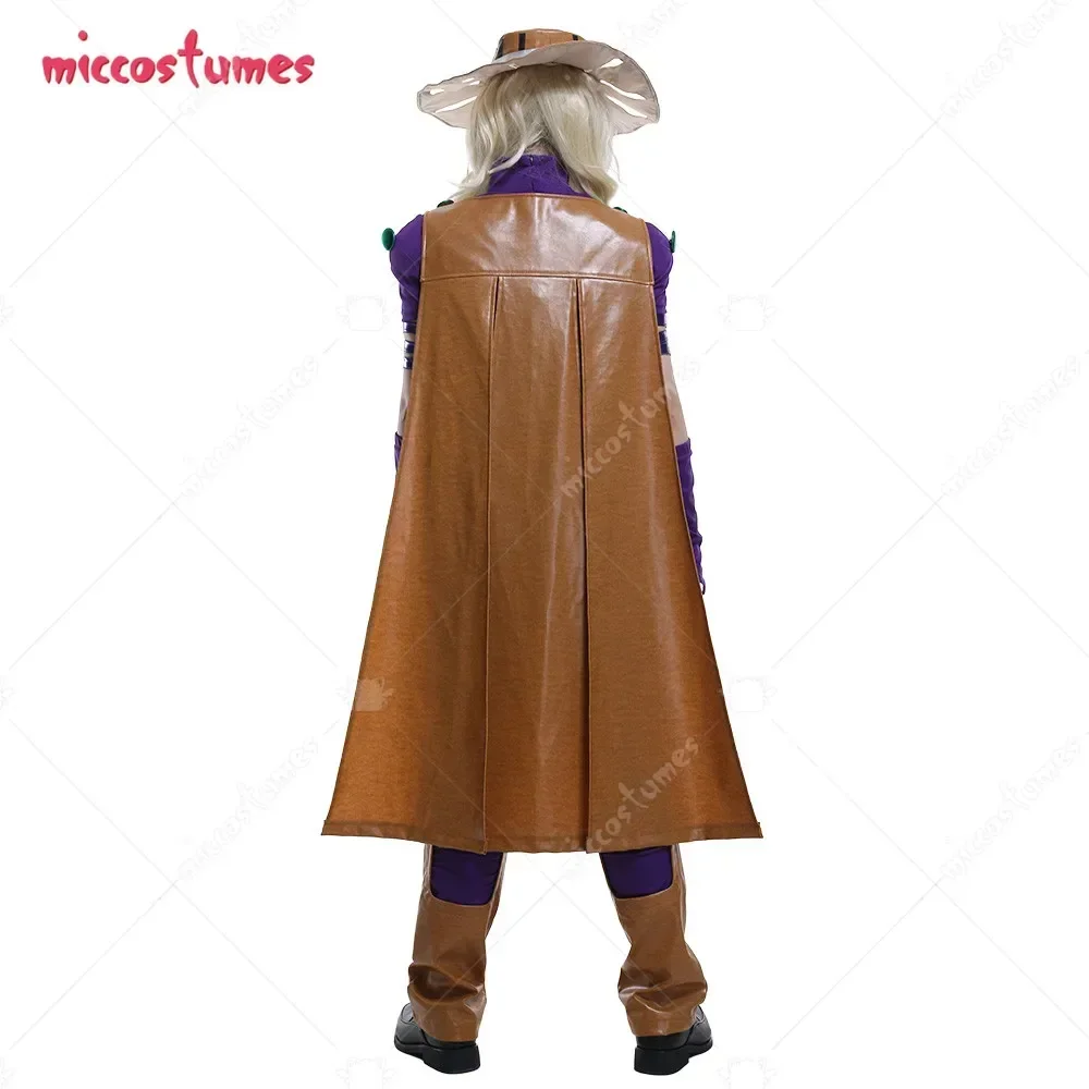 Gyro Zeppeli Cosplay Full Set with Hat and Cloak 3 Gyro Zeppeli Cosplay Full Set with Hat and Cloak 3