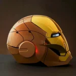 Golden Voice Control Cosplay Helmet Mask 2