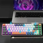 SOLAKAKA SK968 68-Key RGB Gaming Keyboard 4