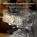 20 Bar Espresso Maker with Grinder and Frother 2