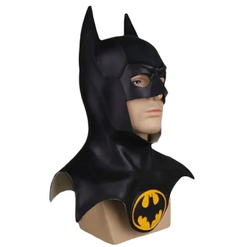 Unisex Latex Superhero Full Head Mask Costume 2