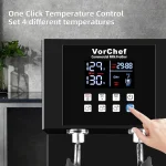 Dual Wand Electric Milk Frother 2200W Machine 5