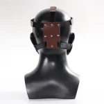 Roman Gladiator Leather Mask Helmet for Cosplay 4