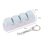 Mechanical Keyboard Keychain Fidget Toy 6