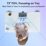 EMEET 4K Streaming Webcam with Dual Mic 5