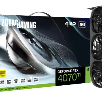 ZOTAC RTX 4070 Ti AMP Extreme AIRO Graphics Card 1