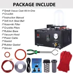 1150C 2L Vacuum Casting Machine 110V Furnace 5