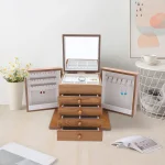 5-Tier Jewelry Box 4 Drawers 6 Hooks Organizer 1