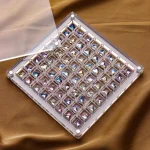 Acrylic Magnetic Jewelry Display Box 36-100 Grid 3