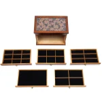 6-Layer Womens Jewelry Organizer with Drawers 2